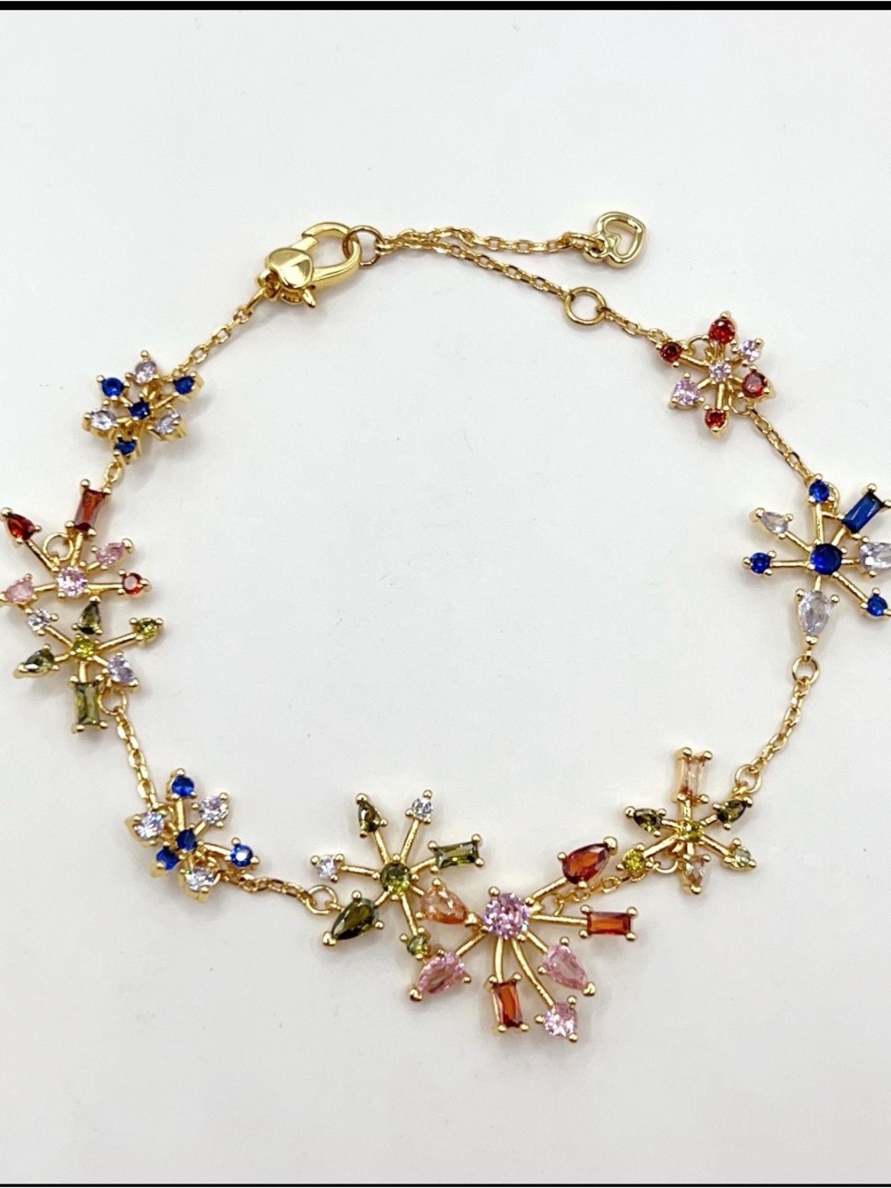 Kate Spade New York Firework Floral Line Bracelet